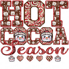 Load image into Gallery viewer, Hot Cocoa | DTF Ready to Press or Sublimation Transfer
