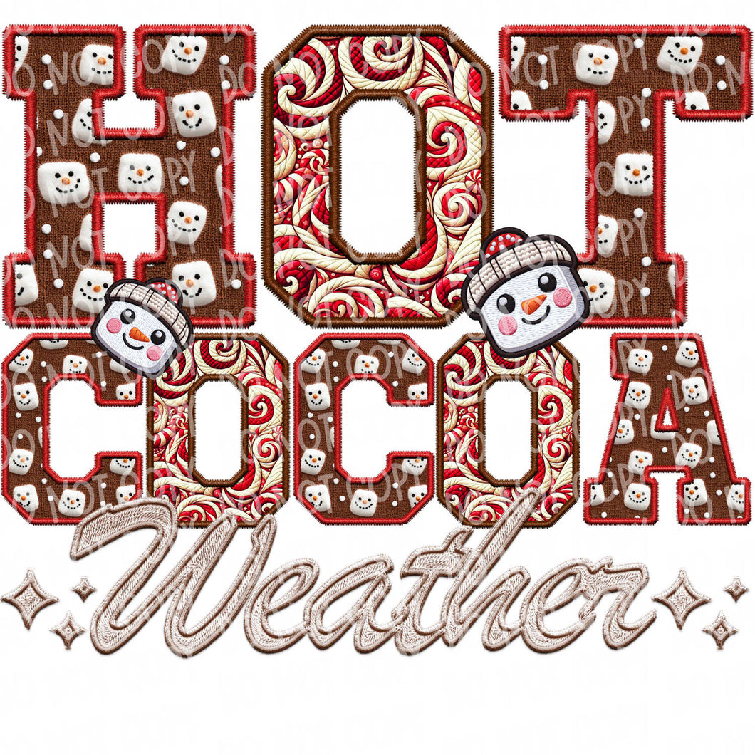 Hot Cocoa | DTF Ready to Press or Sublimation Transfer