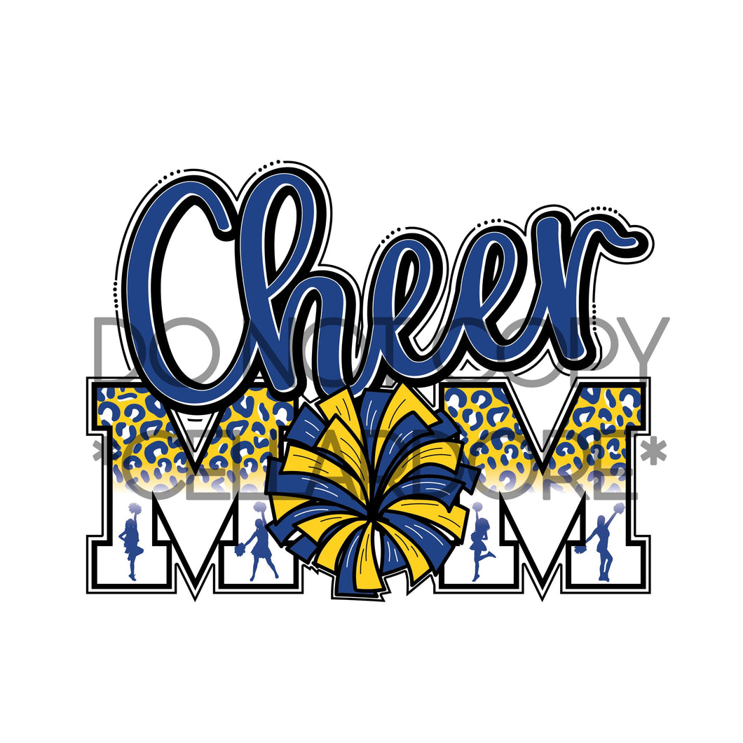 Cheer Mom | DTF Ready to Press or Sublimation Transfer