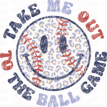 Load image into Gallery viewer, Take Me Out To The Ballgame - DTF Ready to Press or Sublimation Transfer
