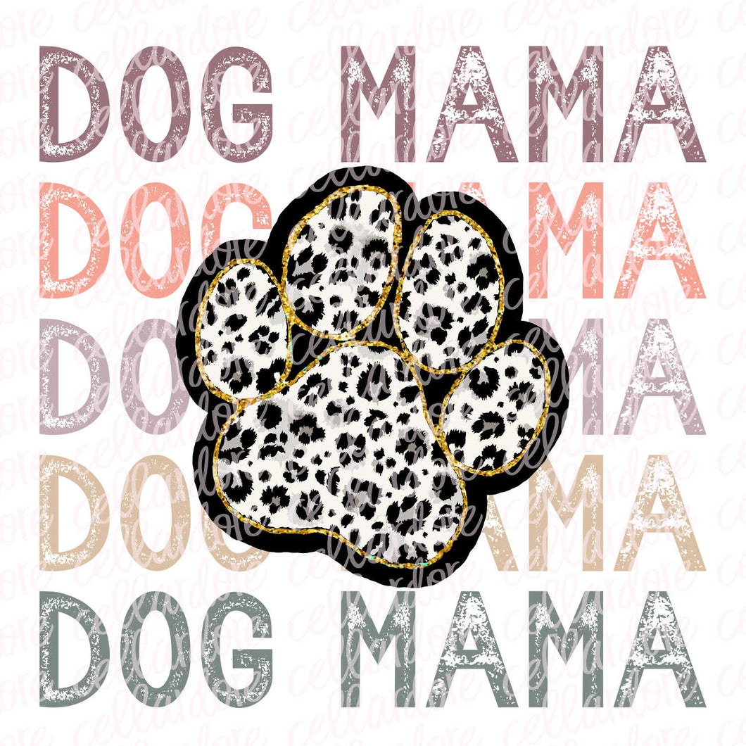 Dog Mama - DTF Ready to Press or Sublimation Transfer