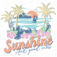 Load image into Gallery viewer, Sunshine and Good Vibes | Ready to Press Transfer or Sublimation Transfer
