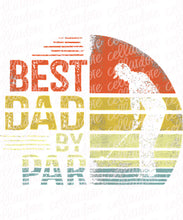 Load image into Gallery viewer, Best Dad By Par | DTF Ready to Press or Sublimation Transfer
