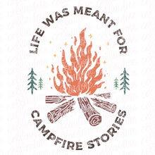 Load image into Gallery viewer, Campfire Stories | DTF Ready to Press or Sublimation Transfer
