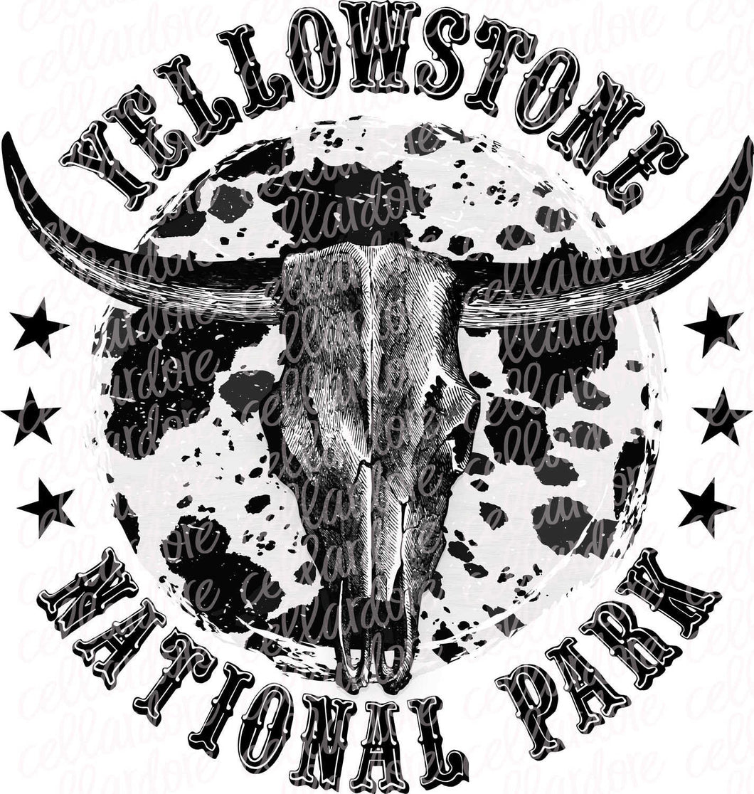 Yellowstone National Park | DTF Ready to Press or Sublimation Transfer