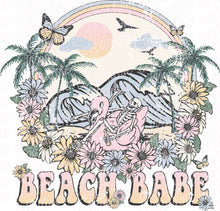 Load image into Gallery viewer, Beach Babe | DTF Ready to Press or Sublimation Transfer
