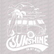 Load image into Gallery viewer, Sunshine on My Mind | DTF Ready to Press or Sublimation Transfer
