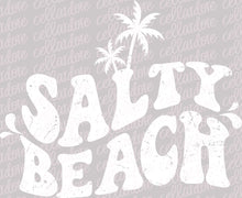 Load image into Gallery viewer, Salty Beach | DTF Ready to Press Transfer or Sublimation Transfer
