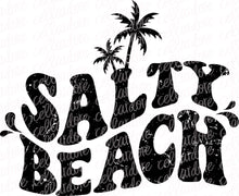 Load image into Gallery viewer, Salty Beach | DTF Ready to Press Transfer or Sublimation Transfer
