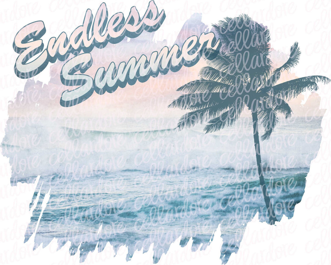 Endless Summer | DTF Ready to Press or Sublimation Transfer