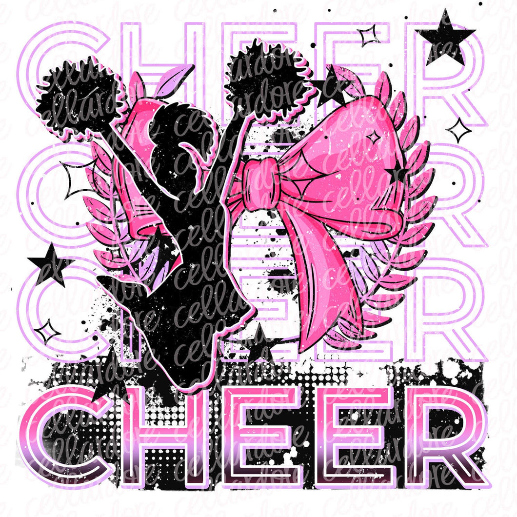 Cheer - Ready to Press or Sublimation Transfer