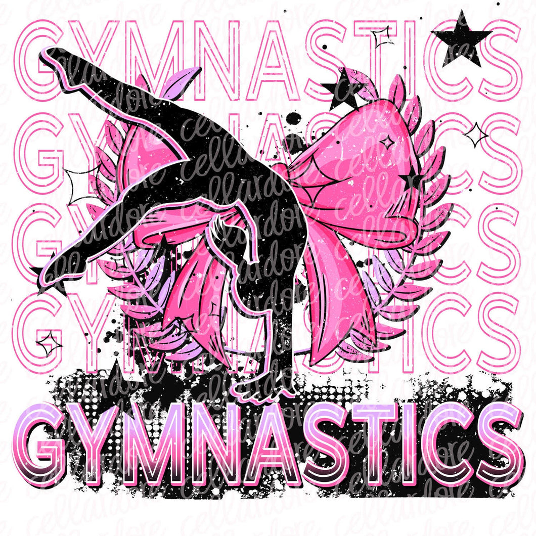 Gymnastics - Ready to Press or Sublimation Transfer