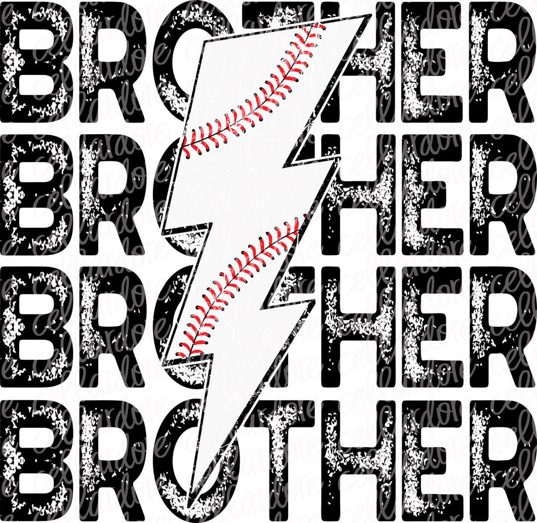 Baseball Brother/Sister/Mama | DTF Ready to Press Transfer or Sublimation Transfer