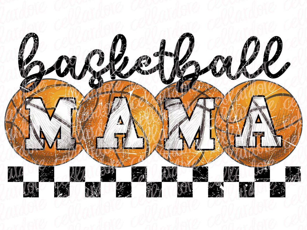 Basketball Mama - Ready to Press or Sublimation Transfer