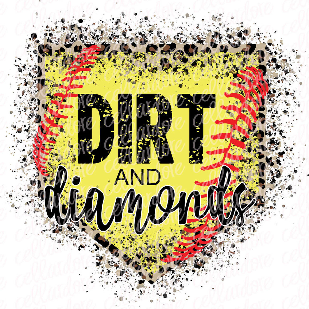 Dirt and Diamonds | DTF Ready to Press or Sublimation Transfer