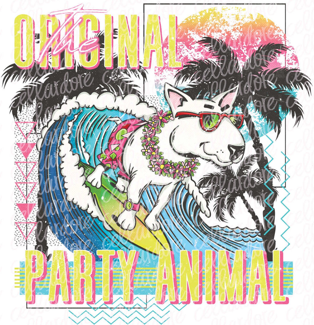 The Original Party Animal | DTF Ready to Press or Sublimation Transfer