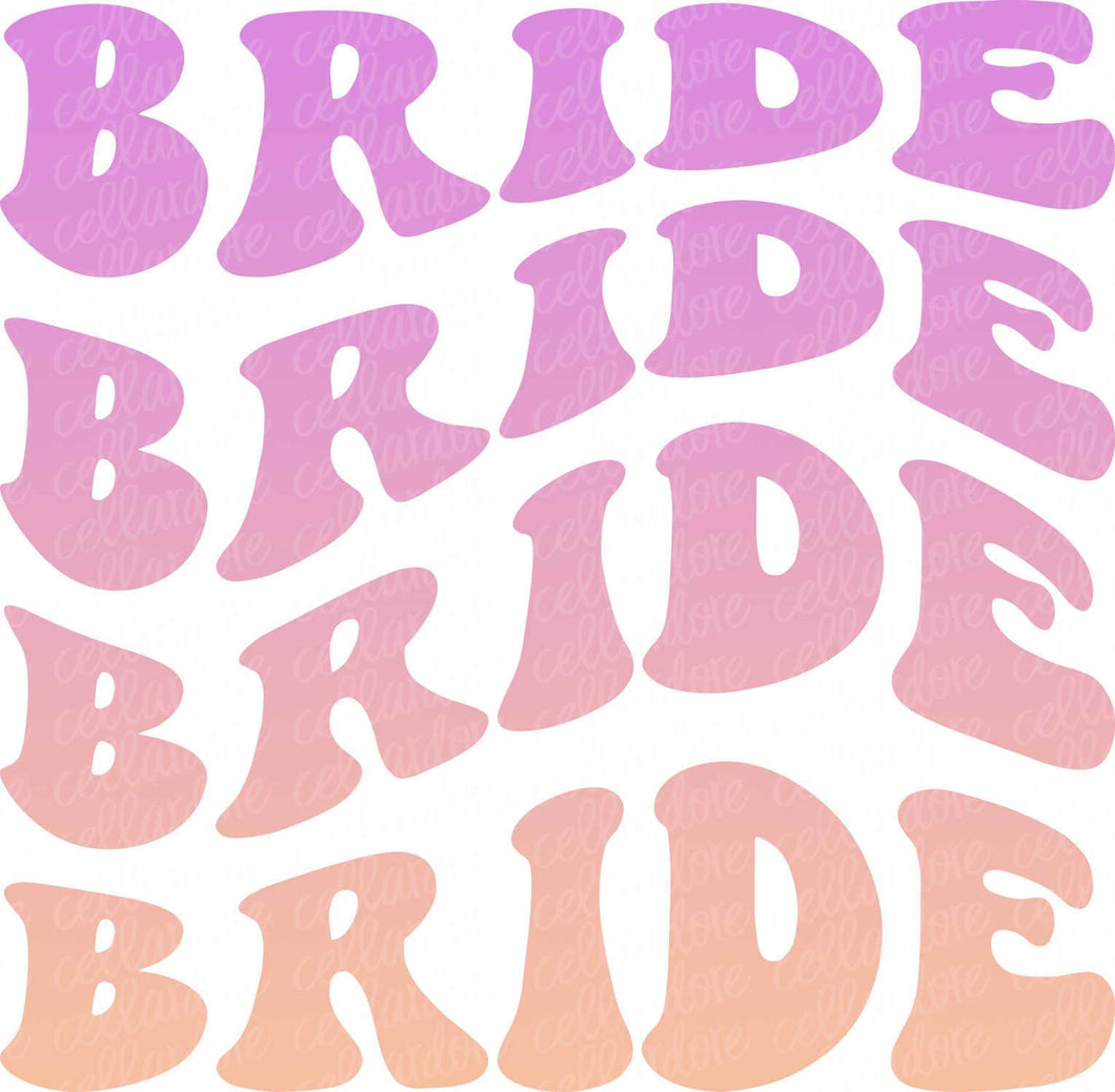 Bride | DTF Ready to Press or Sublimation Transfer