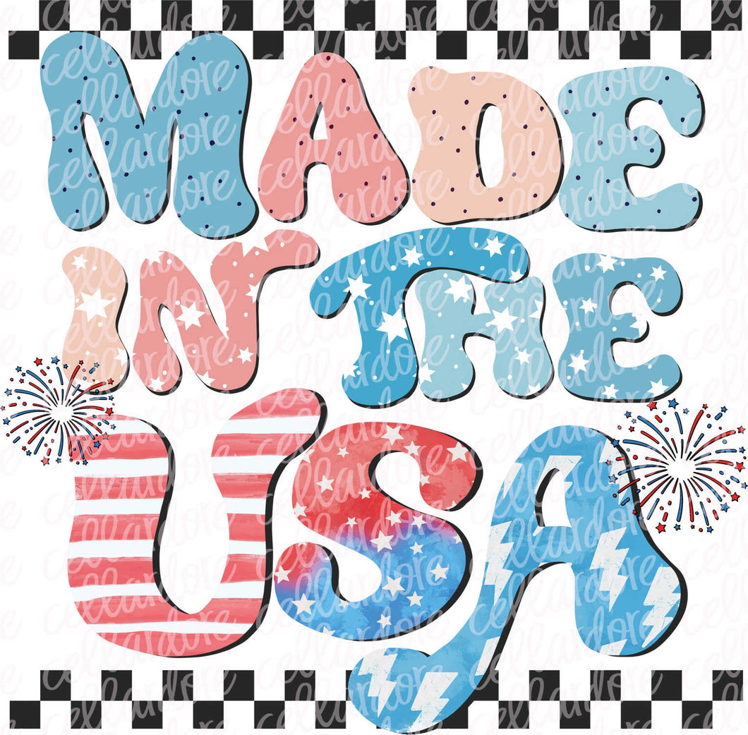 Made in the USA | DTF Ready to Press or Sublimation Transfer