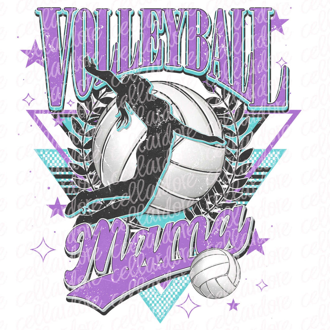 Volleyball Mama | DTF Ready to Press or Sublimation Transfer