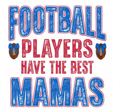 Load image into Gallery viewer, Best Mamas Football with optional pocket design | DTF Ready to Press or Sublimation Transfer
