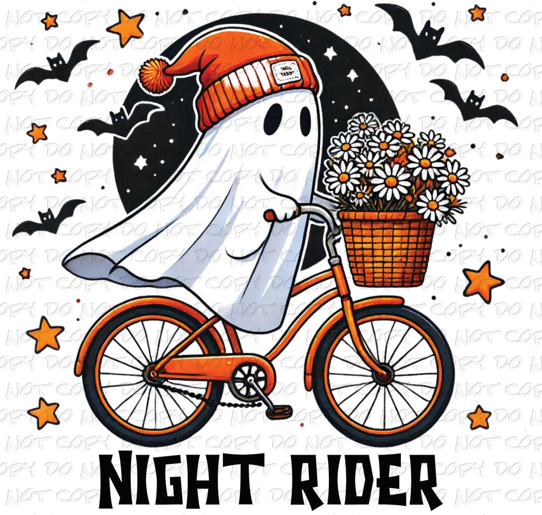 Night Rider 1 | DTF Ready to Press or Sublimation Transfer