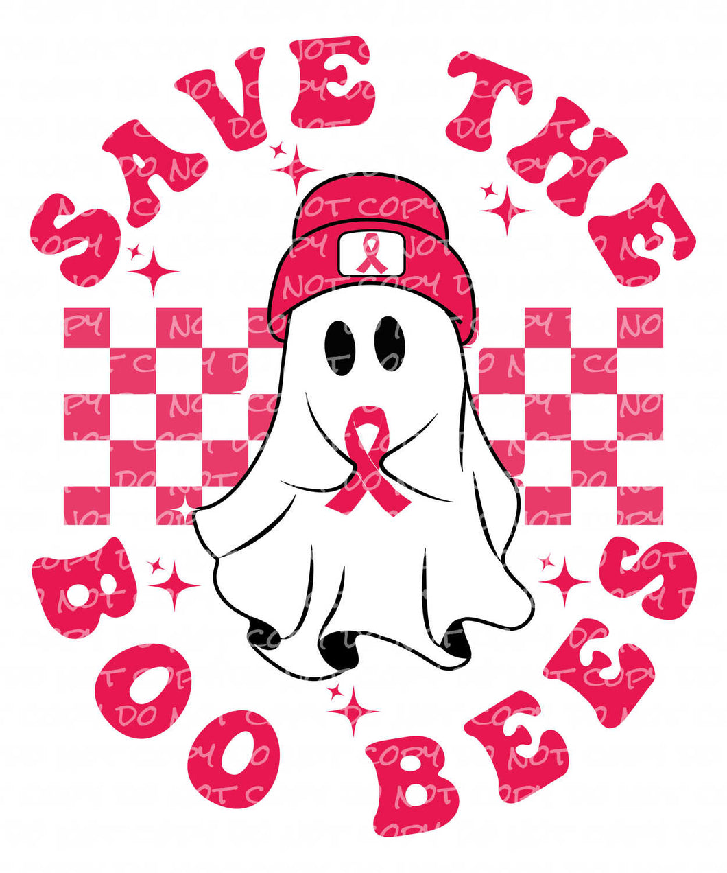 Save the Boo Bees | DTF Ready to Press or Sublimation Transfer