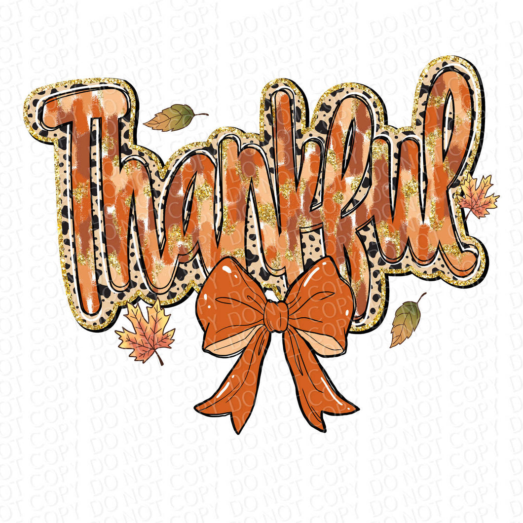 Thankful | DTF Ready to Press or Sublimation Transfer