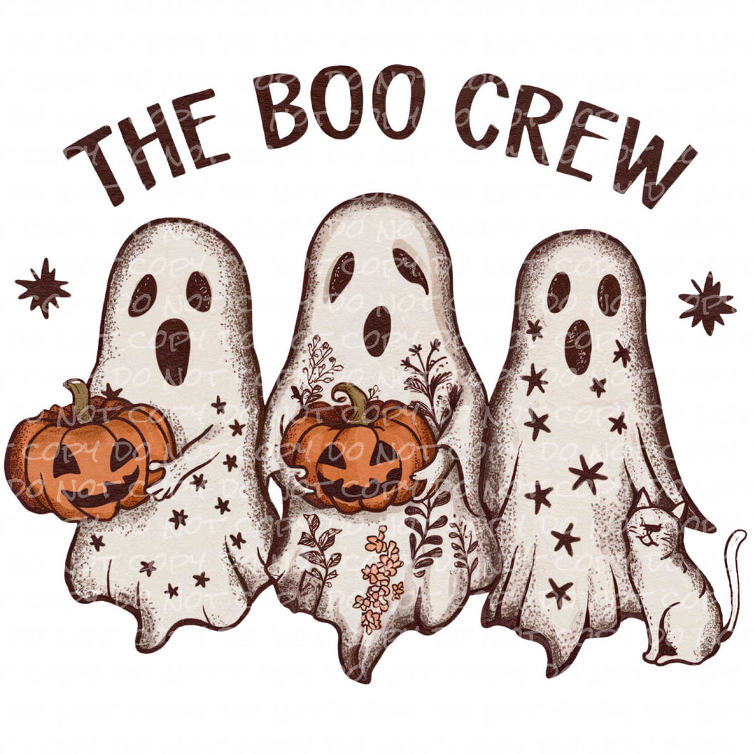 The Boo Crew | DTF Ready to Press or Sublimation Transfer