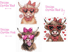 Load image into Gallery viewer, Cows with Suckers - 3 design options | DTF Ready to Press or Sublimation Transfer
