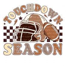 Load image into Gallery viewer, Football Touchdown Season Fall Best Seller | DTF Ready to Press or Sublimation Transfer
