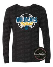 Load image into Gallery viewer, Wildcat Softball  - Completed Apparel Item
