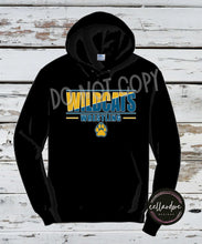 Load image into Gallery viewer, Wildcats Wrestling - Completed Apparel Item
