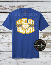 Load image into Gallery viewer, Wright City Wildcats Bubble Letters Wildcat Head
