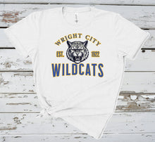 Load image into Gallery viewer, Wright City Wildcats Est. 1922 - Completed Apparel Item
