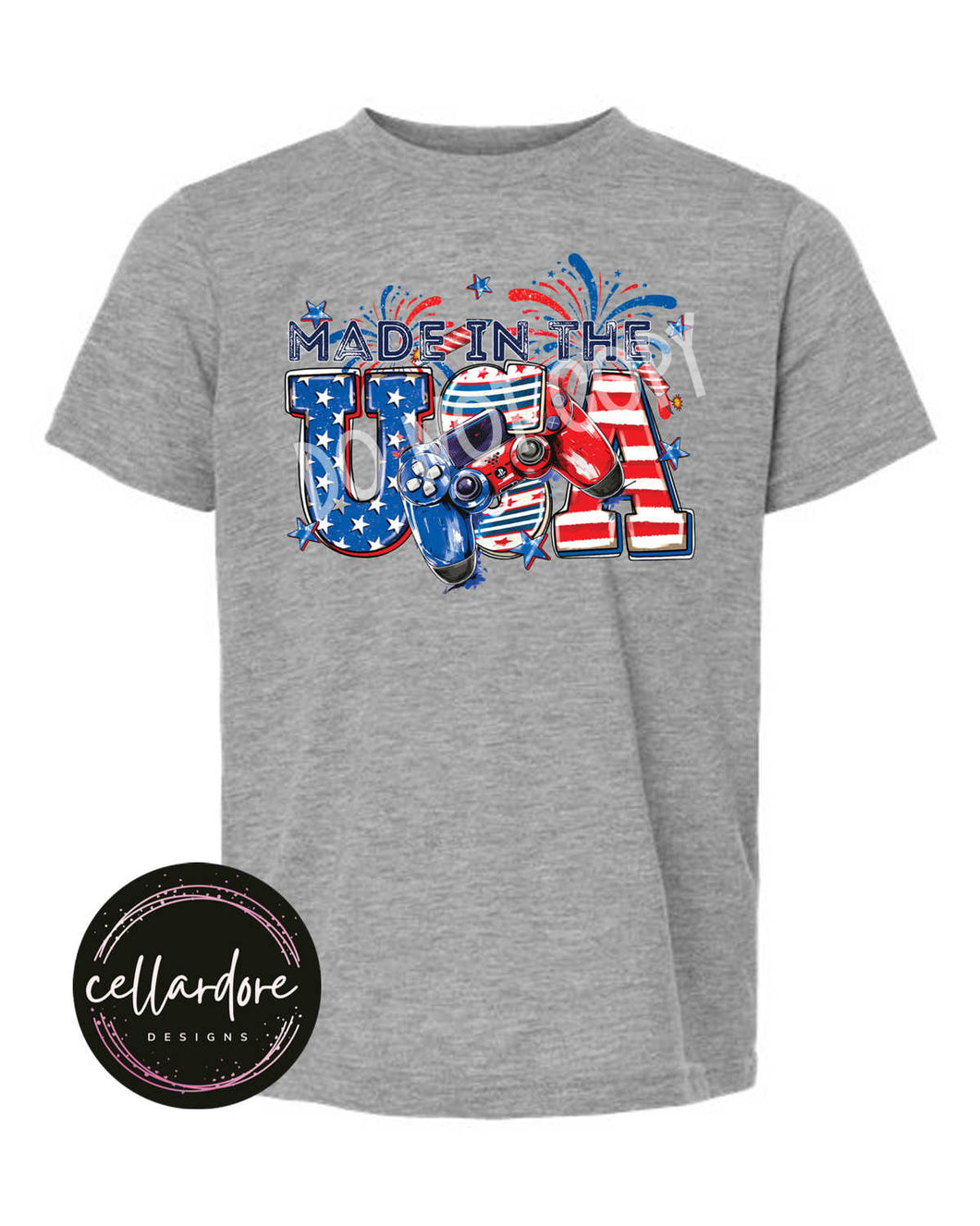 Made in the USA Gamer Tee