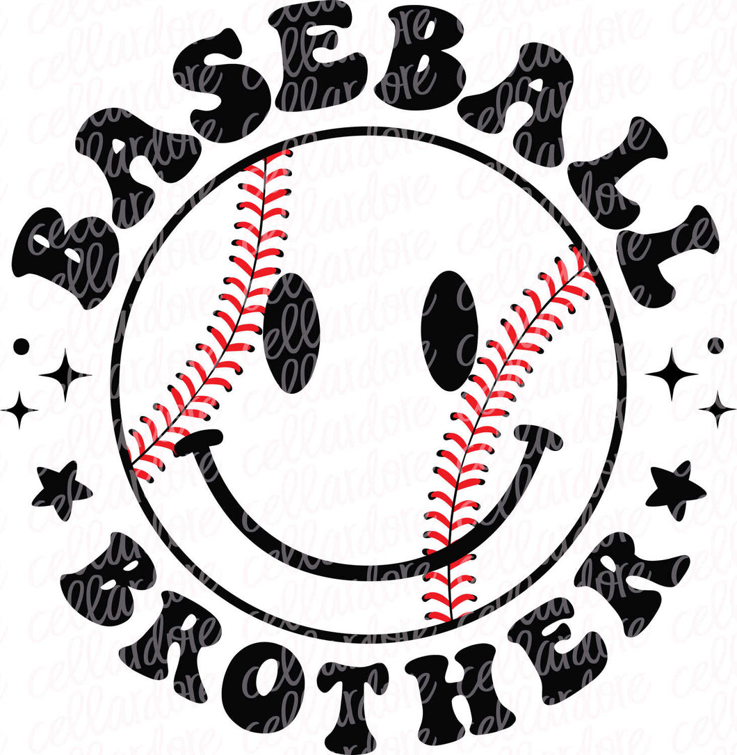 Baseball Brother | DTF Ready to Press or Sublimation Transfer