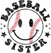 Load image into Gallery viewer, Baseball Sister | DTF Ready to Press or Sublimation Transfer
