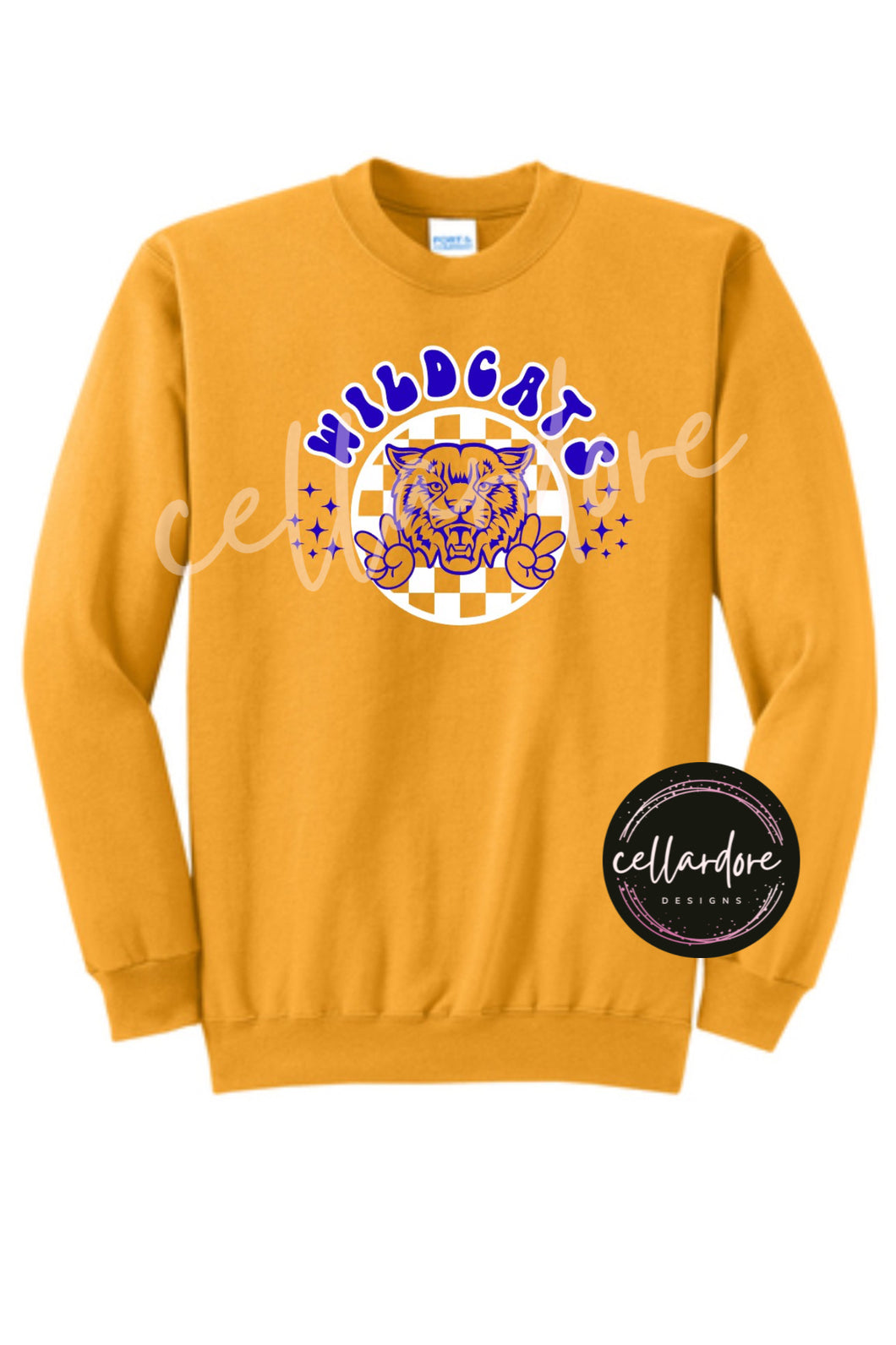 Retro Vibe Wildcats Sweatshirt